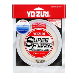 YO-ZURI SUPER FLUORO 100% FLUOROCARBON LEADER *** สายชอค ตัวตึง สุดคุ้ม MADE IN JAPAN 100% ***