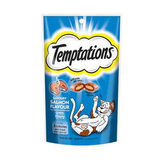 Temptation เทมเทชันส์ ขนมแมวสอดไส้ แบบเฉพาะของอาหารแมว วิสกัส ขนาด 75 กรัม