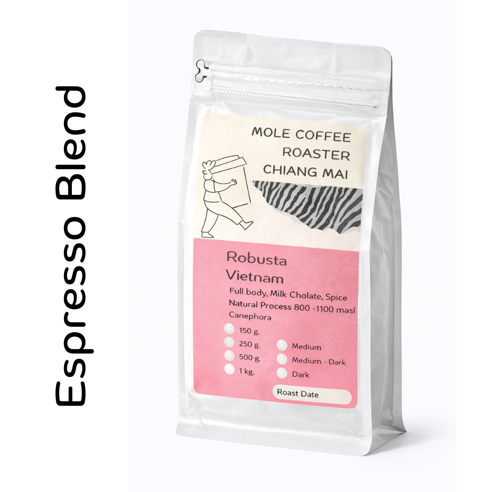 Espresso Blend Arabica Blend Robusta อาราบิก้า เบลน โรบัสต้า คั่วใหม่ ส่งไว คุณภาพดี