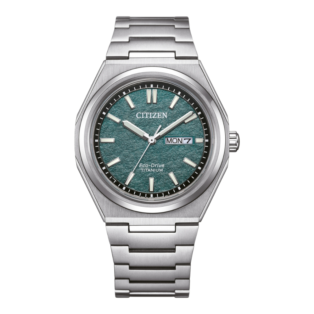 CITIZEN Zenshin AW0130-85X Super Titanium Eco-Drive Men's Watch ( นาฬิกาผู้ชายพลังงานแสง )