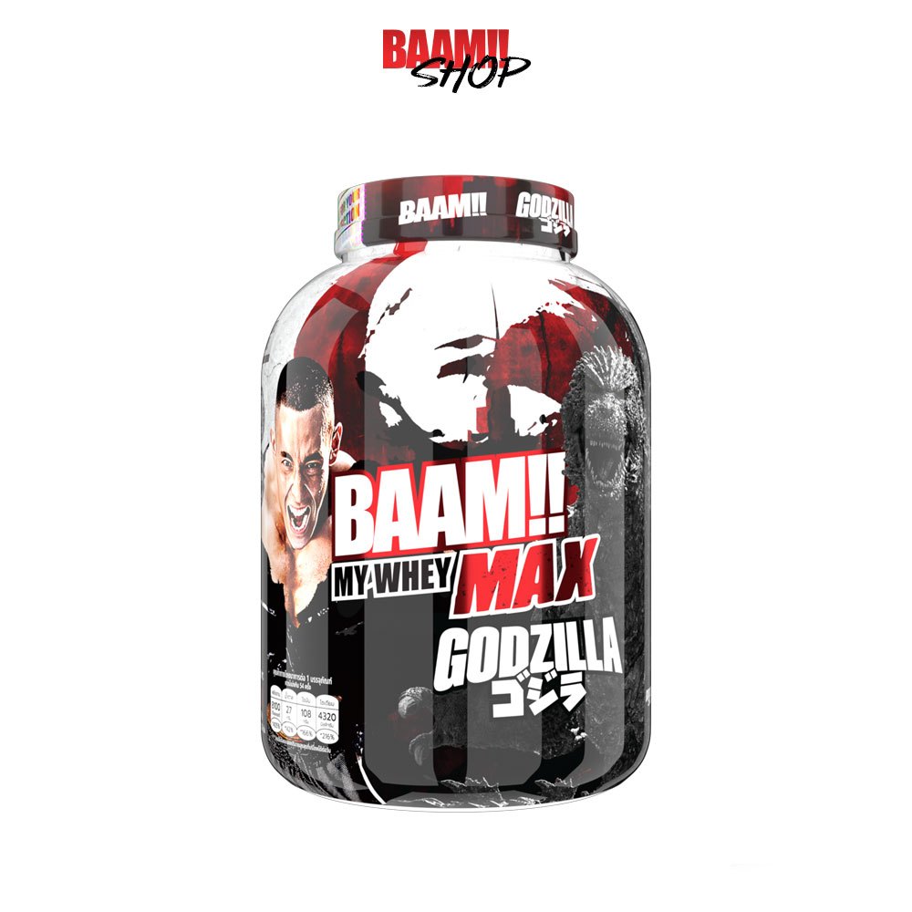 BAAM MY WHEY PROTEIN MAX (5 LB) | โปรตีนคุณภาพดีในราคาที่คุ้มค่า | FITWHEY