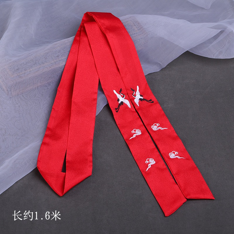 ผ้าผูกผม ผ้าผูกผมงานปัก ผ้าผูกผมจีน ผ้าผูกผมสไตล์จีน Chinese Fashion Chinese Style สไตล์จีนโบราณ - รูปที่ 6