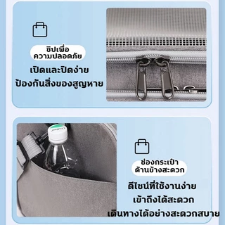 😺กระเป๋าแมวพ🐈ับเก็บได้ กระเป๋าใส่แมว กรงแมวพกพา กระเป๋าแมวขนาดใหญ่ กระเป๋าใส่สัตว์เลี้ยง สำหรับเดินทางสัตว์ กระเป๋าใส่สั
