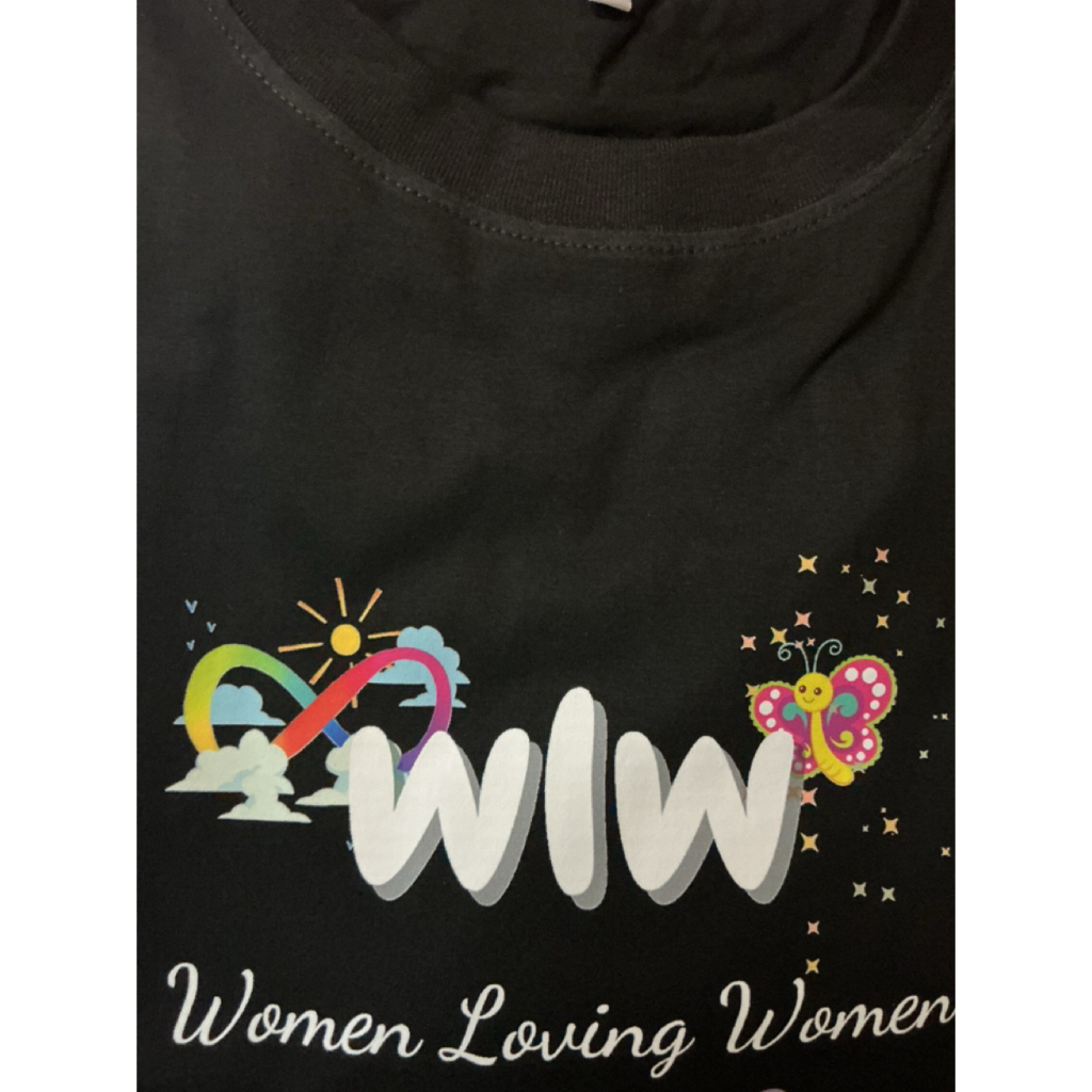 [พร้อมส่ง] เสื้อ WLW ขาว-ดำ ผ้าคอตตอน100%