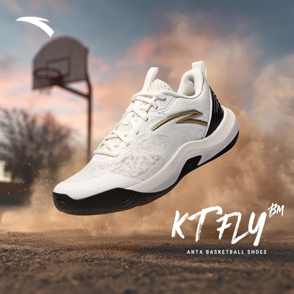 ANTA KT FLY BM รองเท้าบาสเก็ตบอลผู้ชาย Klay Thompson รองเท้าบาสชาย 1125D1602R Official Store
