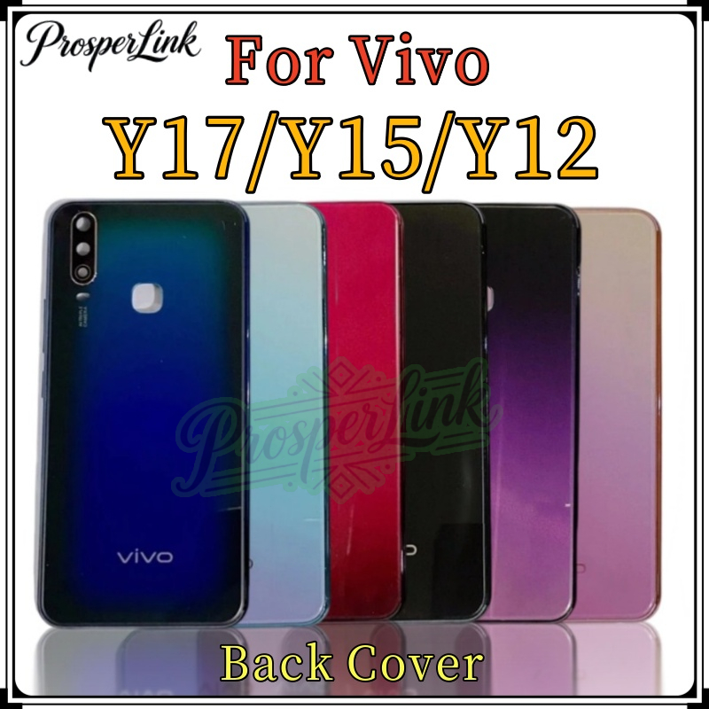 ฝาหลัง ( Back Cover ) vivo Y12 / Y15 / Y17 ( แถมปุ่มสวิตช์นอก + เลนส์กล้อง)