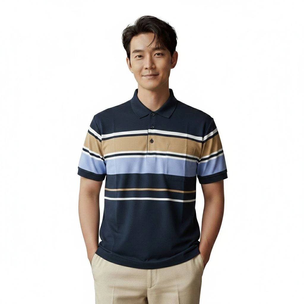 เสื้อโปโลพรีเมียม ดีไซน์คลาสสิกที่มาพร้อมความดูดีใส่สบายในทุกวันแห้งไวไม่ยับ
