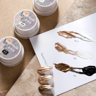 สีเจลสำหรับขัดผง DZZTELIN เจลทำลายนูนขัดผงเงา