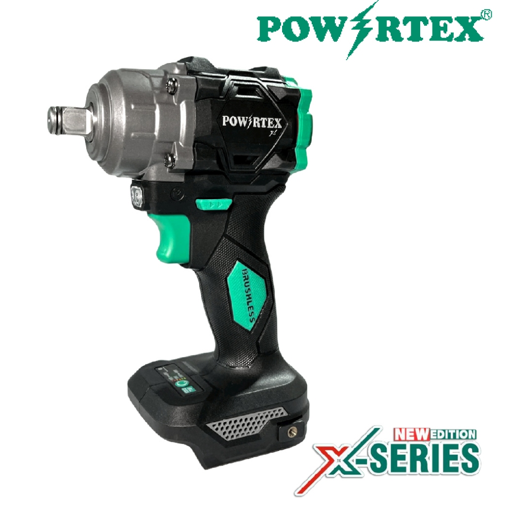 POWERTEX | บล็อกกระแทกไร้สาย 1/2" (X-Series) รุ่น PPT-BIWX-400