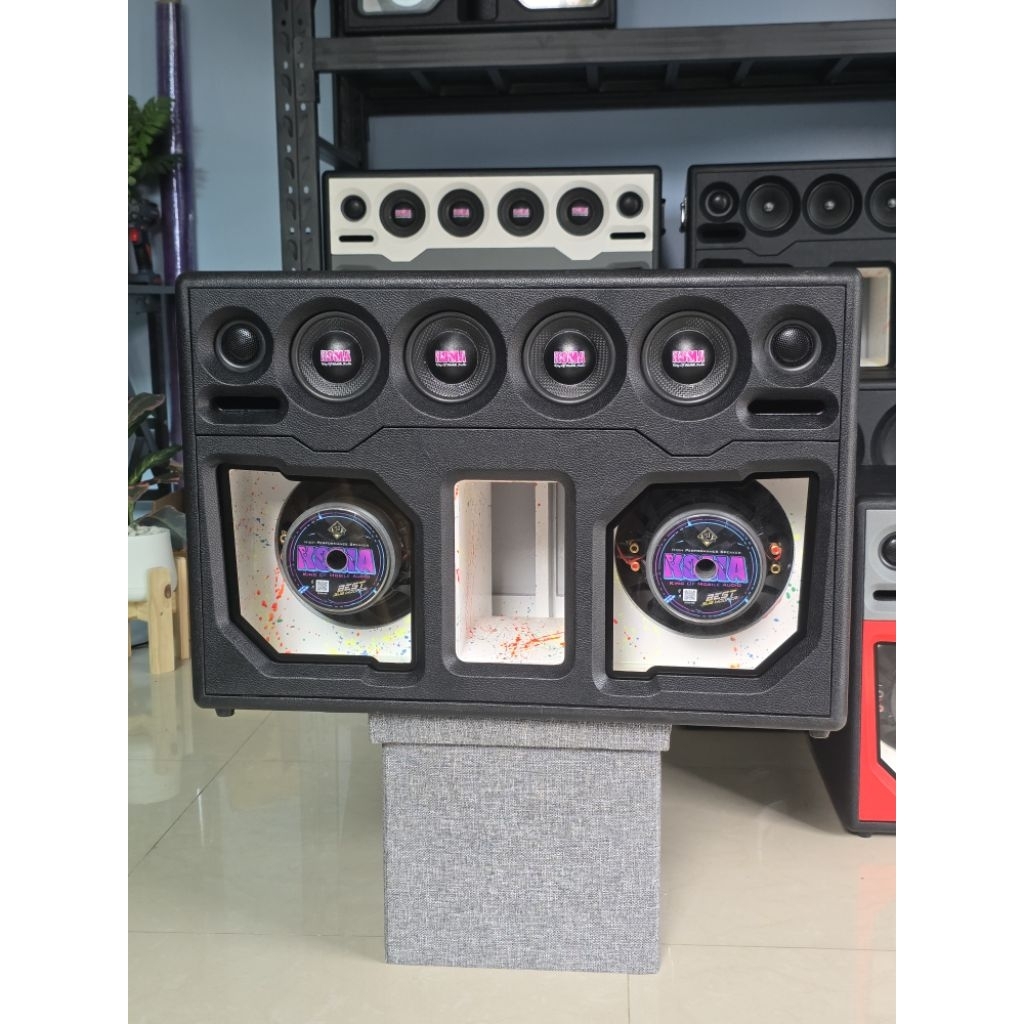 ตู้ลำโพง koma 8 นิ้วคู่ ร้านพัทยา