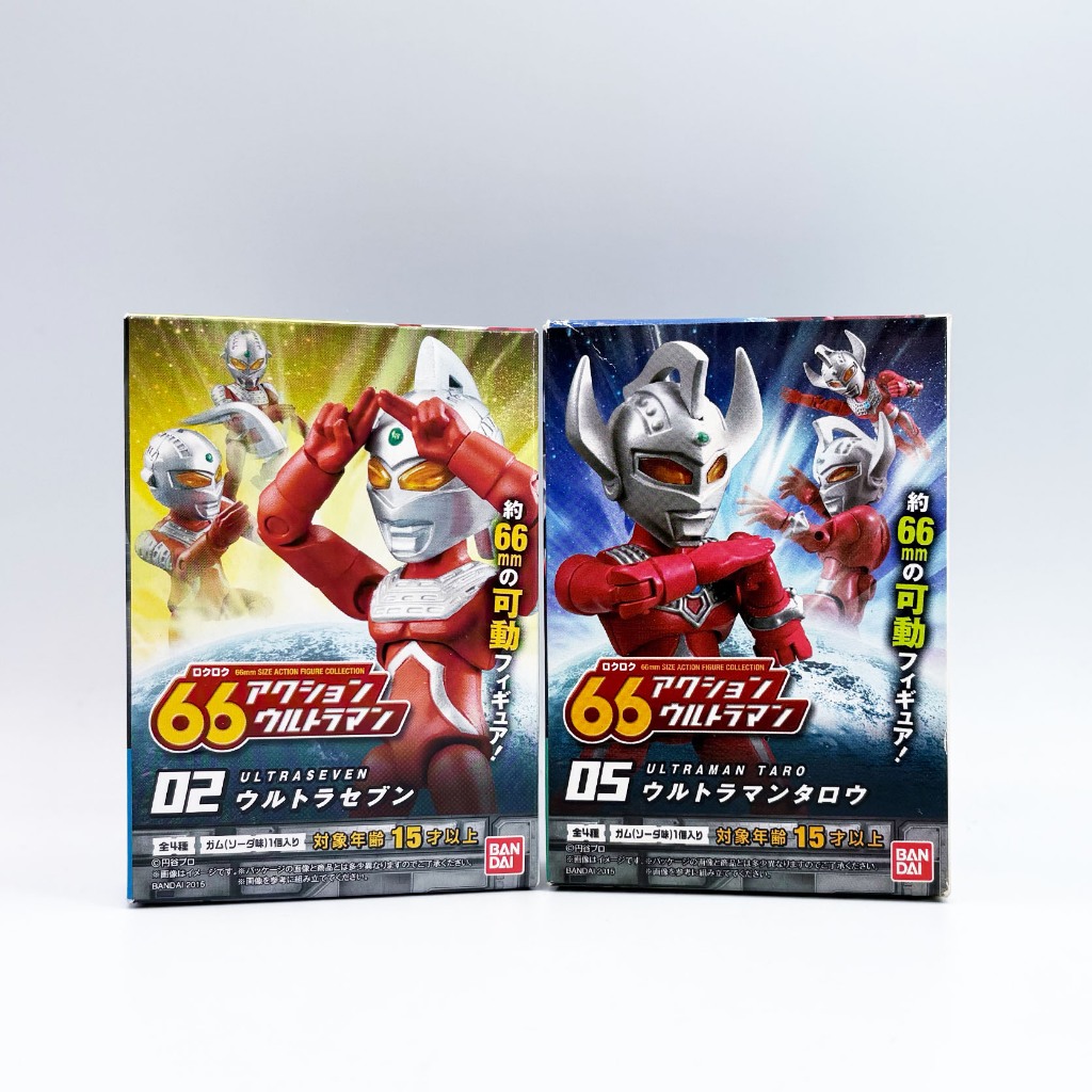 UltraSeven + Taro Bandai 66 Action Ultraman จุดขยับ SD อุลตร้าแมน