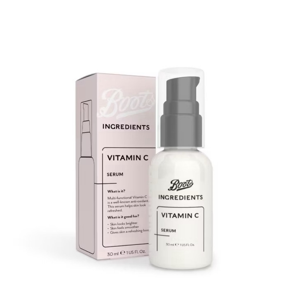 Boots ingredients Vitamin C Serum 30 ml. 🏴󠁧󠁢󠁥󠁮󠁧󠁿🇬🇧