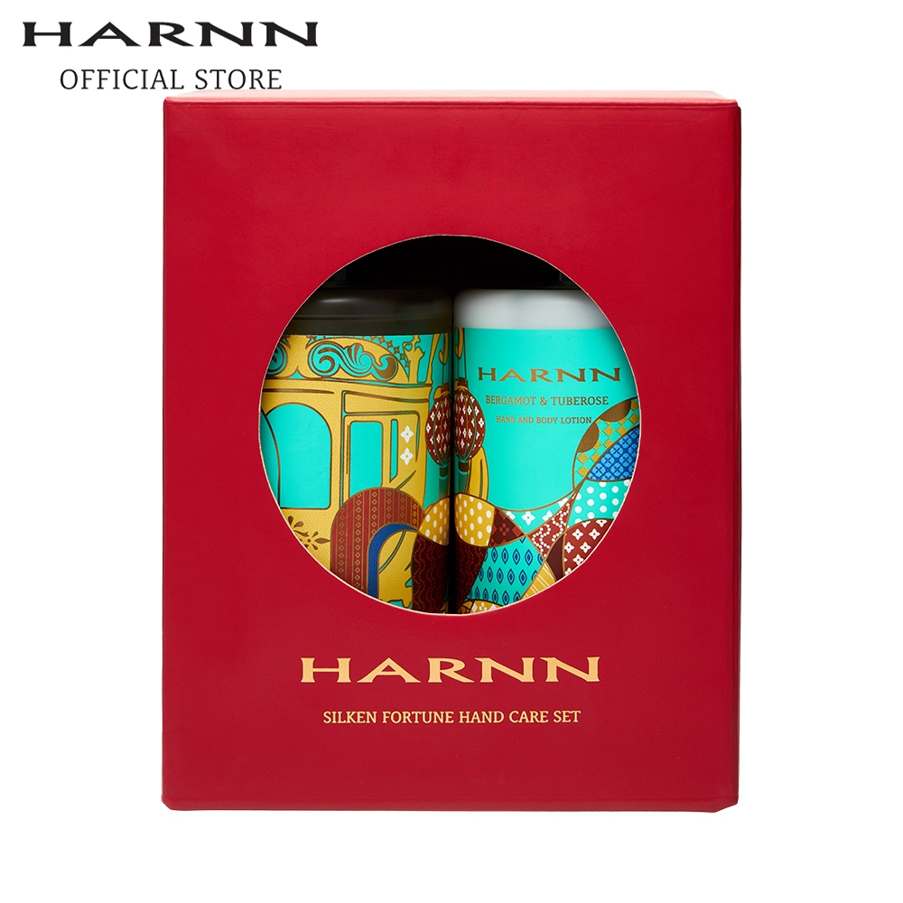 HARNN SILKEN FORTUNE HAND CARE SET - BERGAMOT & TUBEROSE