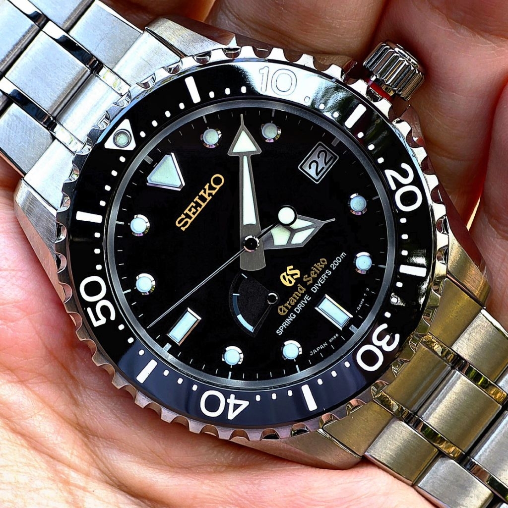 Grand Seiko SBGA031 Spring Drive Titanium Diver 200m
