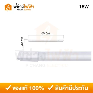 Wellux โคมกันน้ำกันฝุ่น LED IP65 18W / 36W / 54W แสงสีขาว โคมไฟกันน้ำใช้ภายนอก ตกไม่แตก