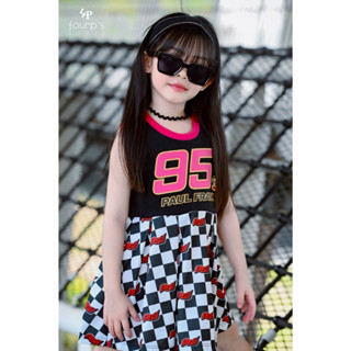 PAUL FRANK : FNXZ1210  เดรสเด็กผู้หญิงลิขสิทธิ์แท้