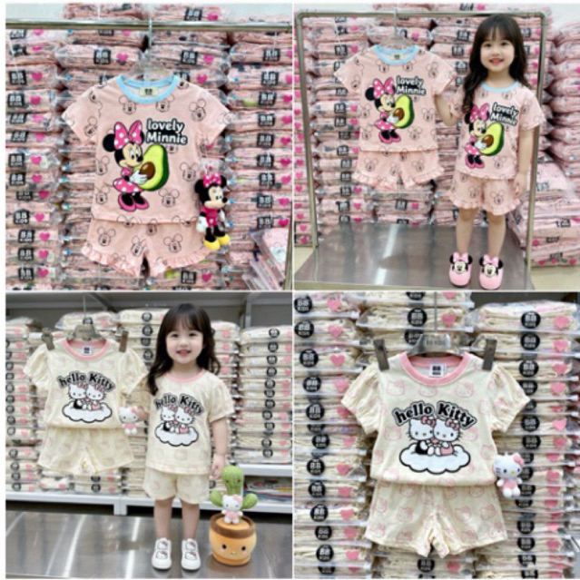 ชุดเซตแขนสั้นขาสั้น BB.KIDS(100-140)