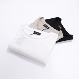 CHEWA Sunny Tee - เสื้อยืดคอกลม ผ้าคอตตอนผสม - 8369