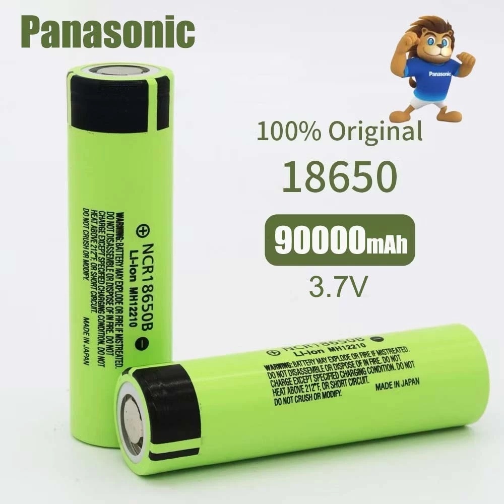ถ่านชาร์จ 18650 lithium Battery 3.7V 90000mAh ไฟเต็ม ราคาสุดคุ้ม แบตเตอรี่ลิเธียมไอออนแบบชาร์จไฟได้ ราคาถูก แบต18650 แท้