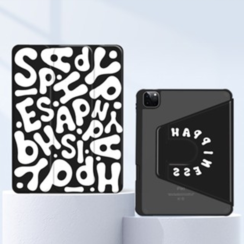 720°Revolve พร้อมช่องดินสอ เคส ไอแพด สําหรับ ไอแพด gen7/8/9 gen10 gen11 Air6 Air4/5 Pro12.9  pro13 Air11 Air13  Air7