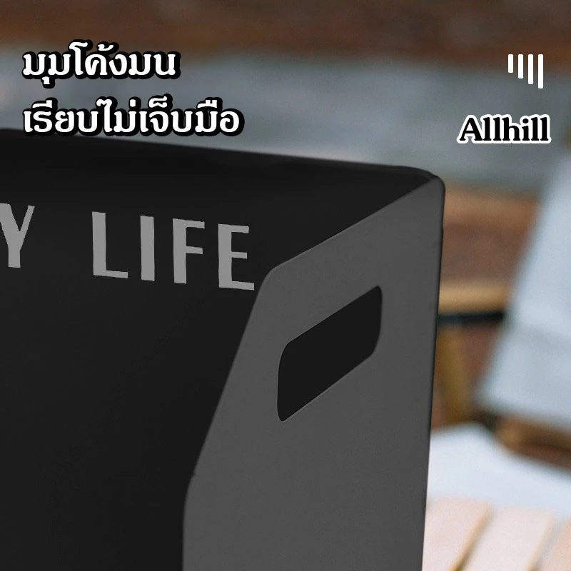 แผ่นบังลม บังลมเตาแคมป์ปิ้ง โล่ลมแคมป์ปิ้ง แผ่นสแบบพกพา ฉากบังลมแคมป์ปิ้ง แผ่นบังลม ประกอบง่าย ช่วยกันลมในการทำอาหาร thumbnail 4