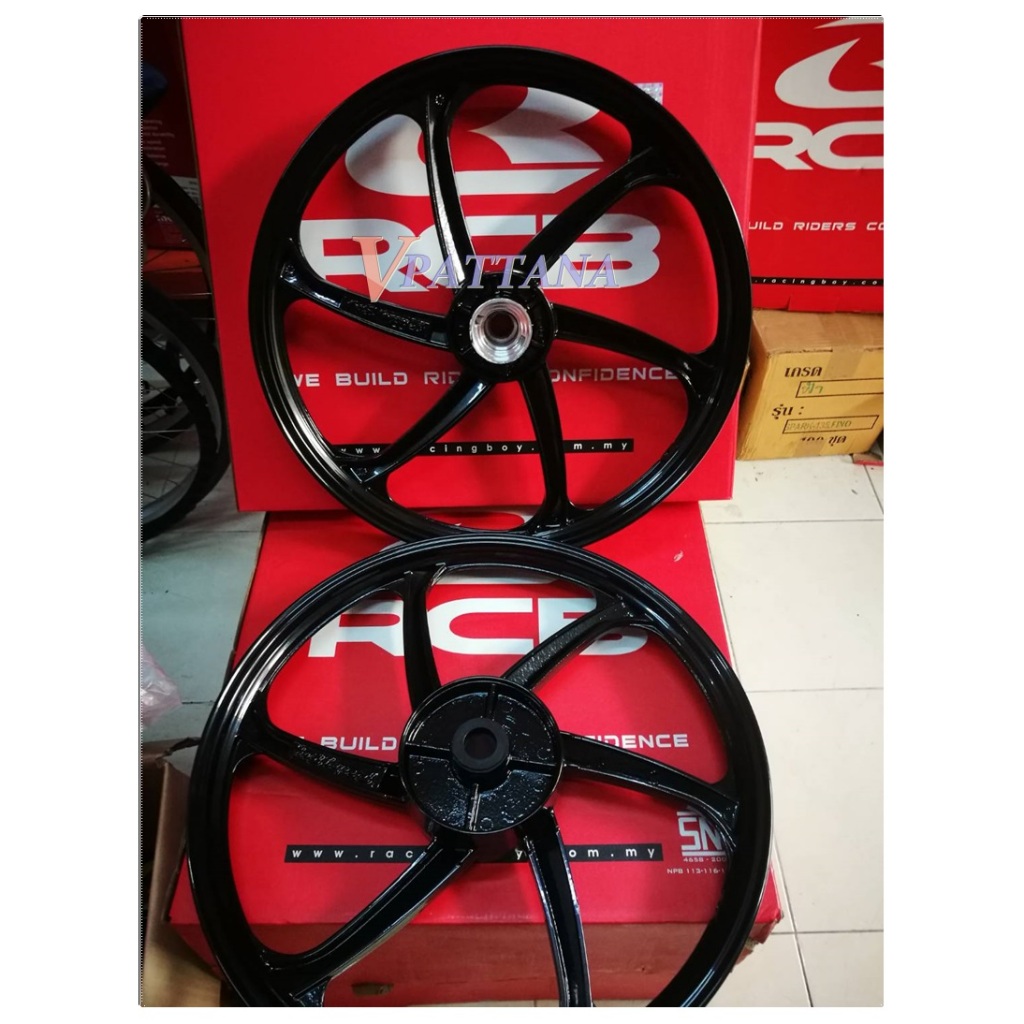RCB họa tiết gậy lướt (588) bánh xe kim loại Wave125S/125i đo dầu bằng dải kỹ thuật số