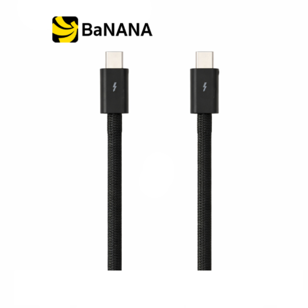 สายชาร์จ TITANV THUNDERBOLT 4 USB-C to USB-C 240W 1.5M. Knitting Black by Banana IT
