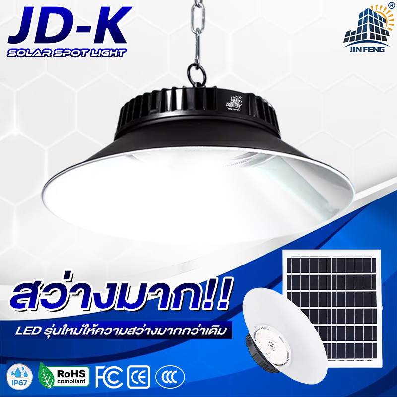 JD-K โคมไฟโซลาร์เซลล์ Solar light วินเทจ ปิดปิดอัตโนมัติ โคมไฟวินเทจ3สี ไฟตกแต่งสวน โคมไฟเพดานโซล่าเซลล์ โคมไฟห้อย