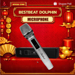 Bestbeat Dolphin ไมโครโฟนไร้สาย ราคาถูก ร้องเพลงเพราะ ไมค์ช่วยเสียงดี ประหยัดคุ้มทนทาน Microphone