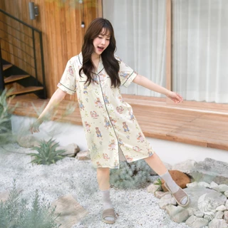 ชุดนอน LovelyNight กระโปรง Wildlife Melody C38