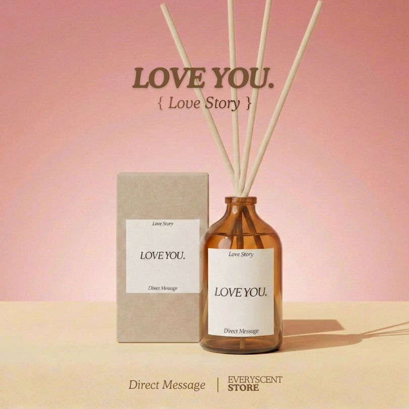 Direct Message LOVE YOU คอลเลคชั่น Love Story ก้านหอมกระจายกลิ่น Room Diffuser ของขวัญวาเลนไทน์ ของขวัญวันเกิด