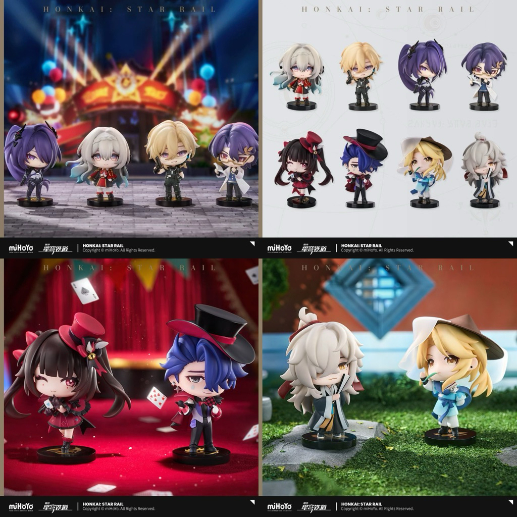 [ พร้อมส่ง / Official ] Honkai Star Rail Battle Pass Nameless Profile - Mini Figure ฮงไค สตาร์เรล มิ