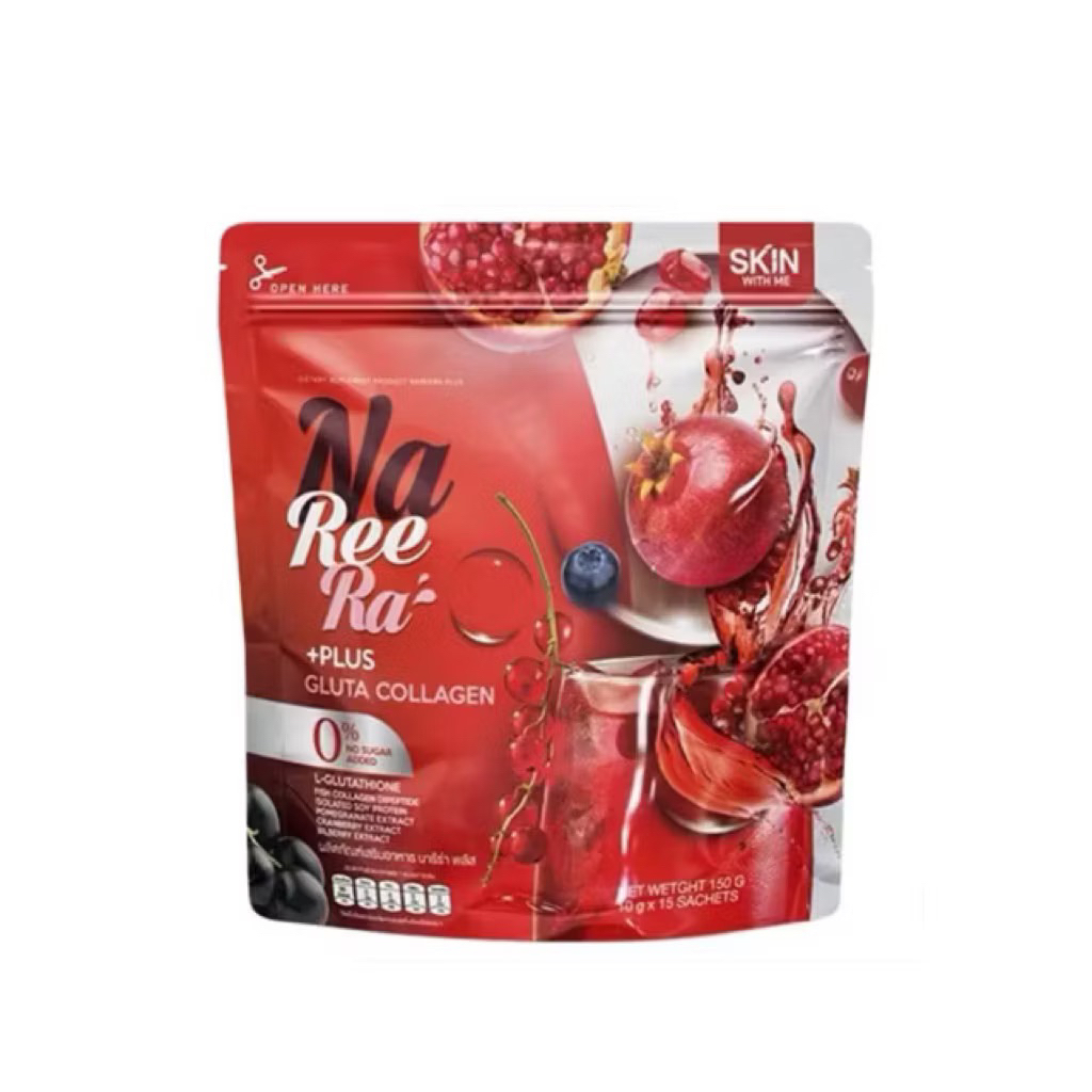 SKIN WITH ME - Dietary Suplement Product NAREERA PLUS (15 ซอง) สกิน วิท มี ผลิตภัณฑ์เสริมอาหาร นารีร่า พลัส