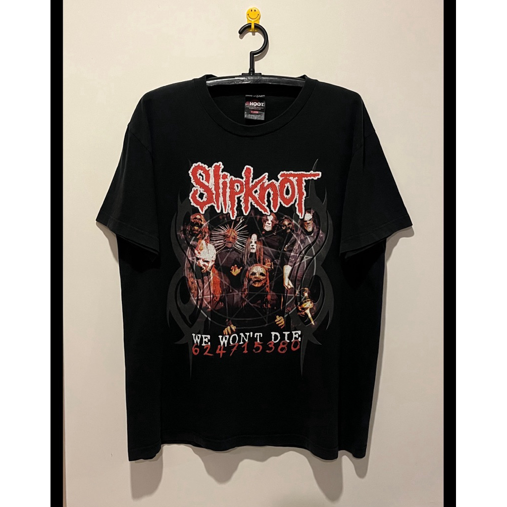 Vintage Y2K Slipknot World Tour "We Won't Die" Vol 3 Official Band Tee 2005