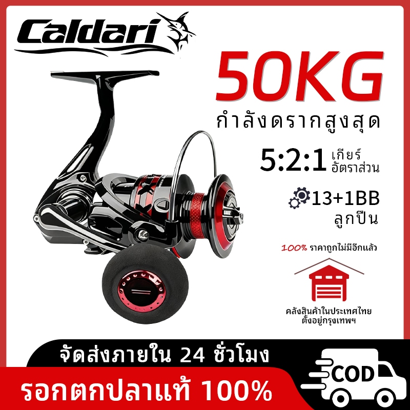 DAIWA รีลปิงก์สปินนิ่ง FS Series CNC Metal Handle EVA Grip Max Drag 50KG 18+1 Bearings สินค้าพร้อมส่งทันที