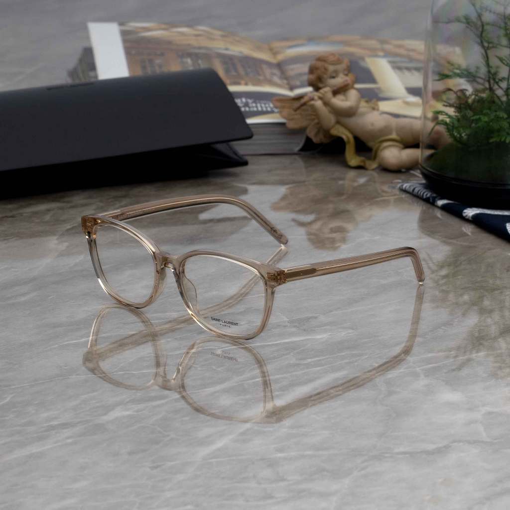 กรอบแว่นตา YSL รุ่น SL M113 003 SIZE 54 MM. (NUDE-NUDE-TRANSPARENT)