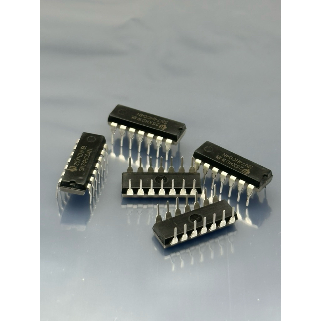 ใหม่ DIP-IC 74HC04 SN74HC04 74HC04N 74HC04D