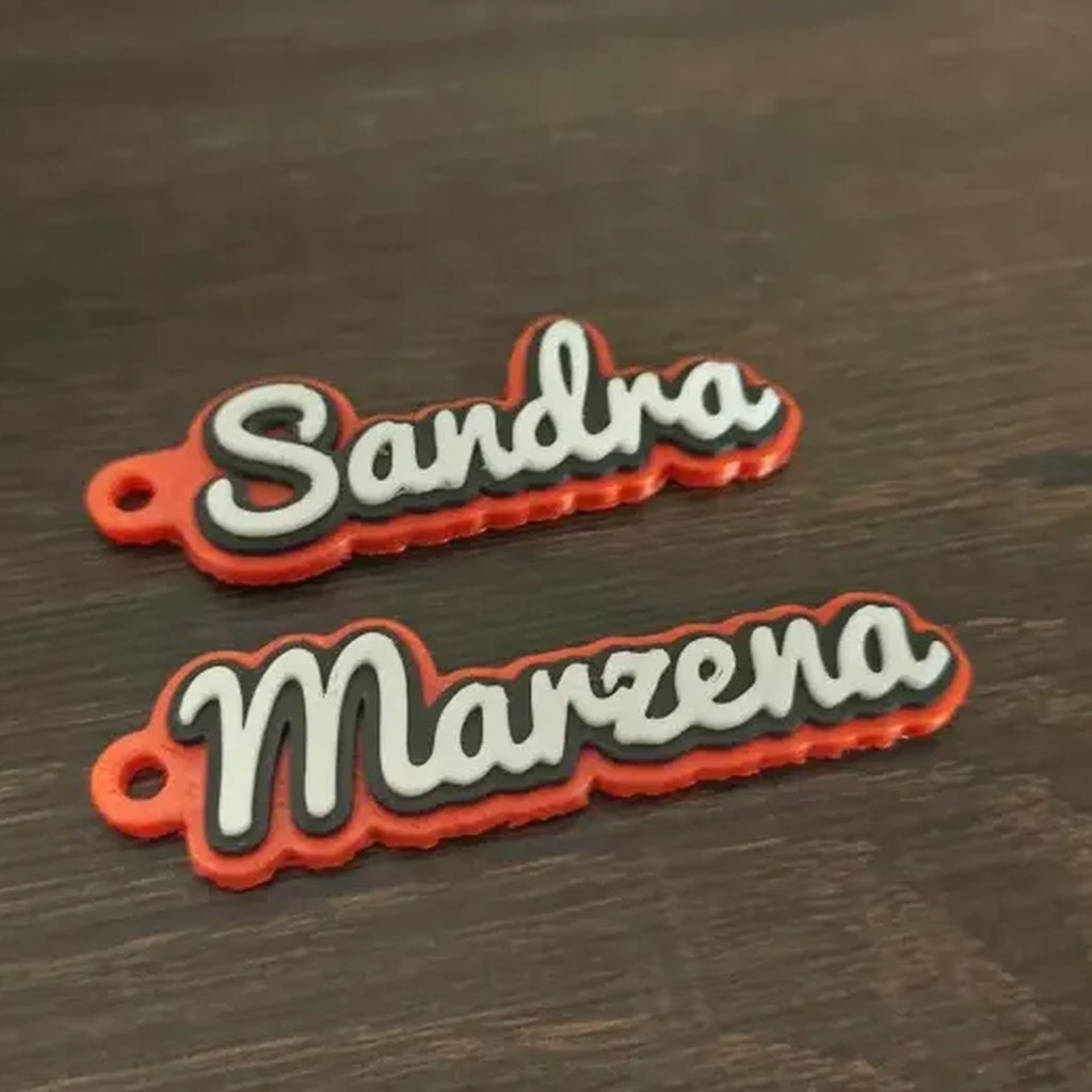 Custom Name Keychain
