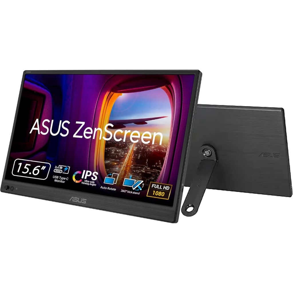 ASUS ZenScreen 16” Portable USB Full HD, IPS Monitor (MB169CK)