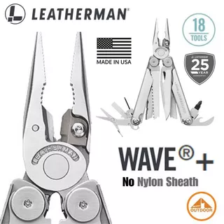 Leatherman WAVE plus | Multi Tool | 18 Tools | Stainless Steel เครื่องมืออเนกประสงค์ ไม่แถมซองไนลอน
