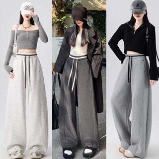 กางเกงขายาวขากระบอกเอวทูโทนKeltis