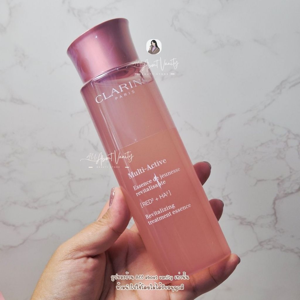 พร้อมส่ง [ป้ายคิงพาวเวอร์/ดิวตี้ฟรียุโรป] Clarins Multi-Active Revitalizing Treatment Essence 200ml