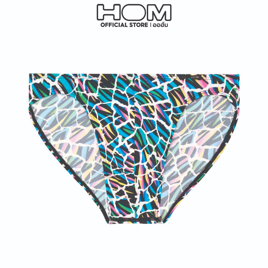 HOM (ออฮ์ม) รุ่น 403015 - P023 Palette กางเกงในชาย Comfort Micro Briefs นุ่มกระชับ เย็นเวลาใส่ ลดการอับชื้น