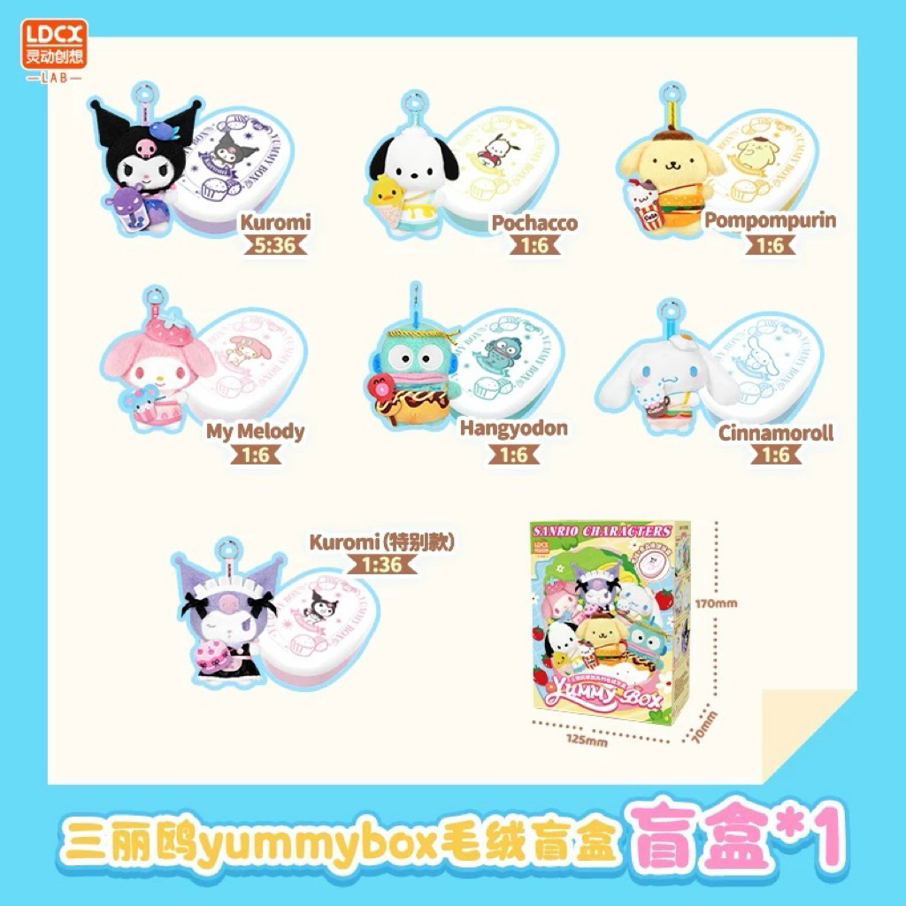 (แบบจุ่ม) พร้อมส่ง LDCX Sanrio Characters Yummy Box รูปที่ 7