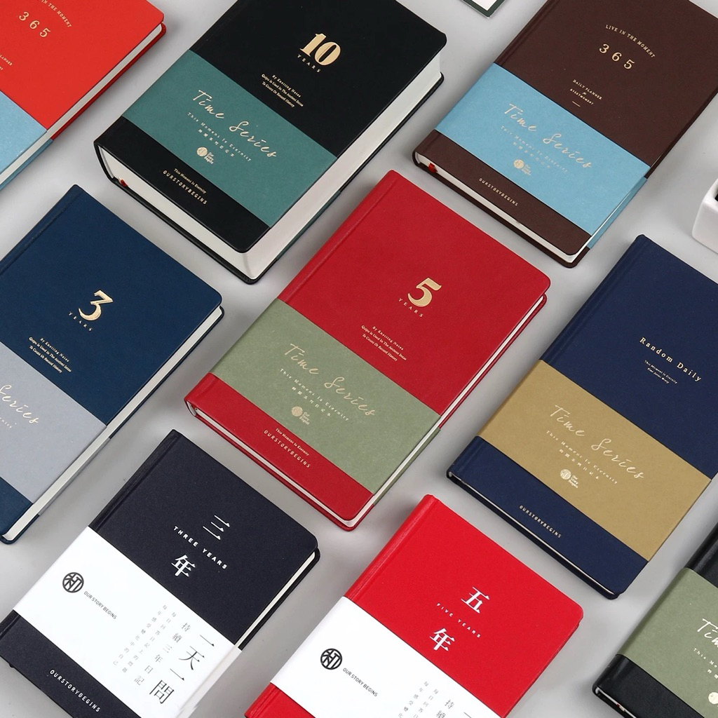 3 years, 5 years diary สมุดไดอารี่ 3 ปี, 5 ปี