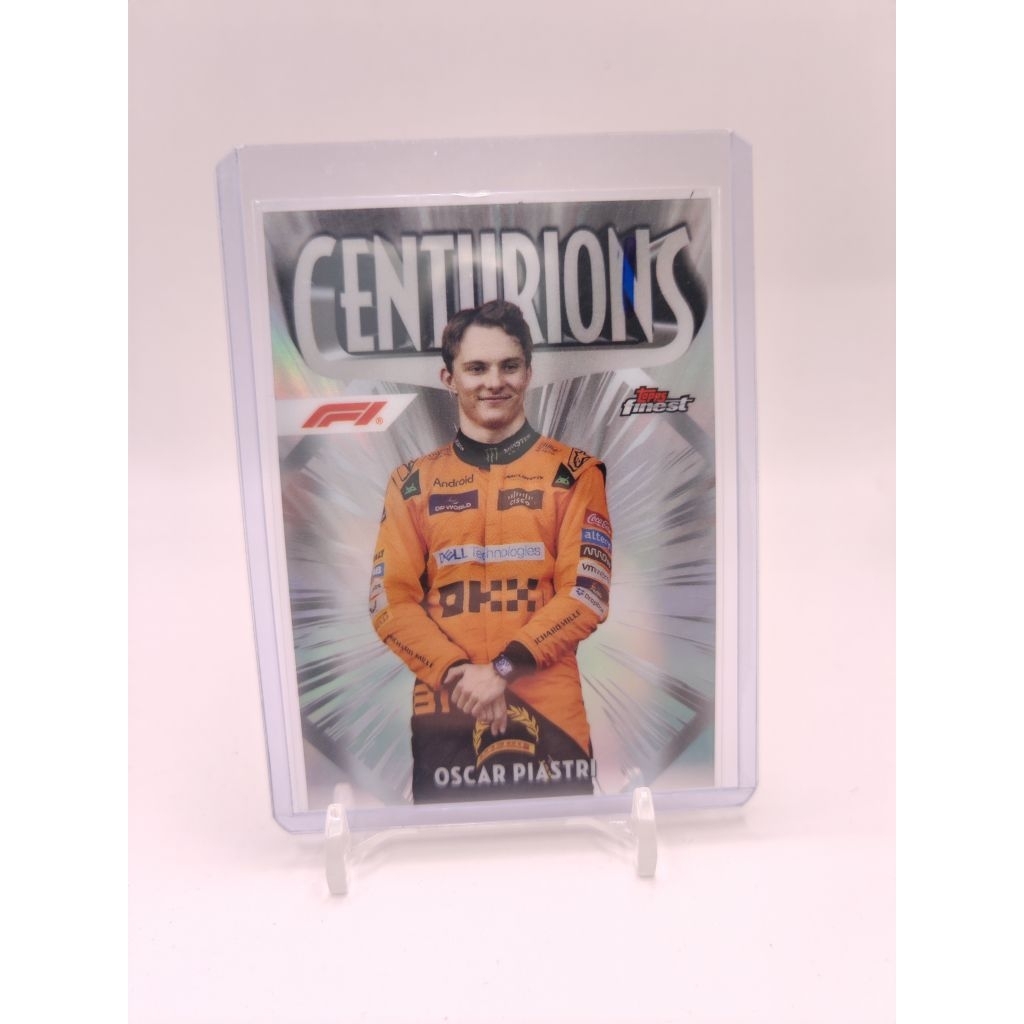 การ์ด f1 topps finest 2024 oscar piastri centurions