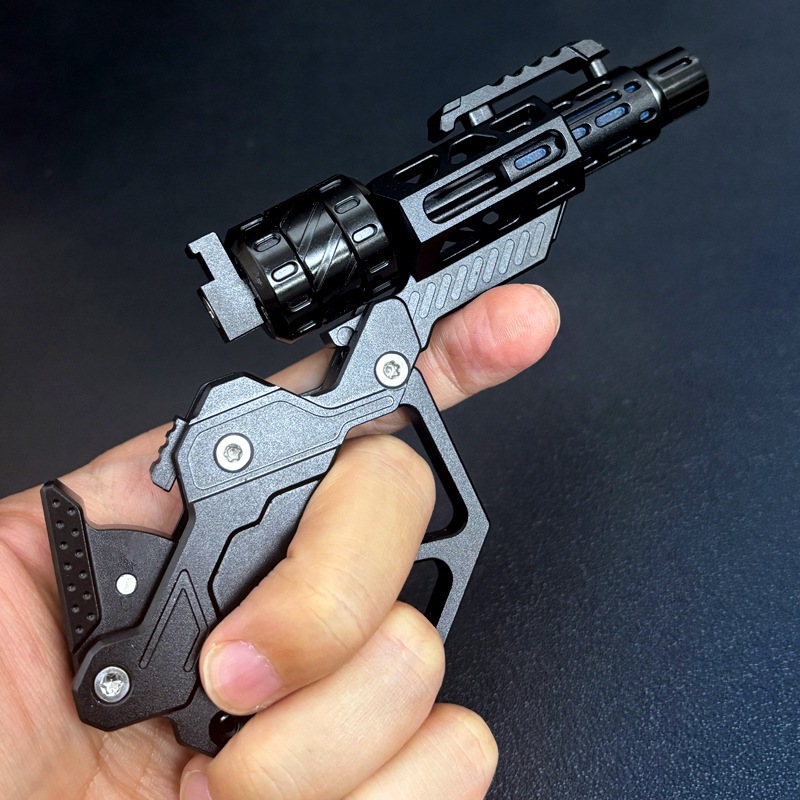 ของเล่นแม่เหล็กแนว Tactical วัสดุโลหะ ดีไซน์ Cyberpunk สำหรับคลายเครียด QT-3000 EDC Metal Fidget Toy