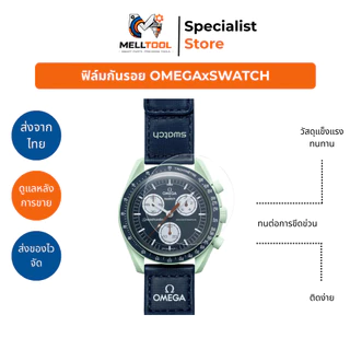 ฟิล์มกันรอยหน้าปัด Omega x Swatch Moonswatch | ใส ชัด ติดง่าย | ส่งจากไทย