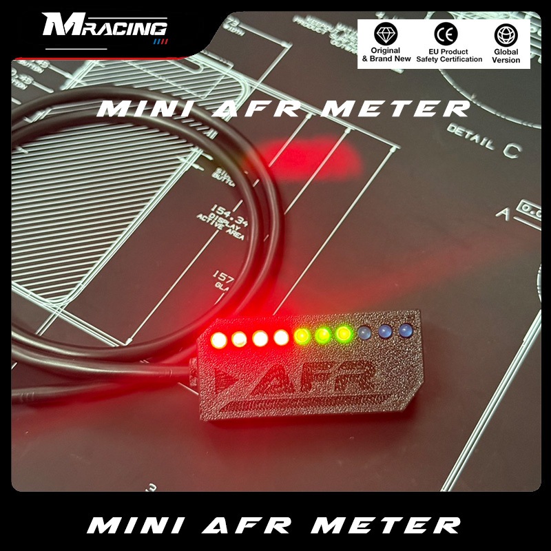 Mini AFR คาบู,หัวฉีด วัดความหนาบางเชื้อเพลิง มอเตอร์ไซค์ Honda Yamaha