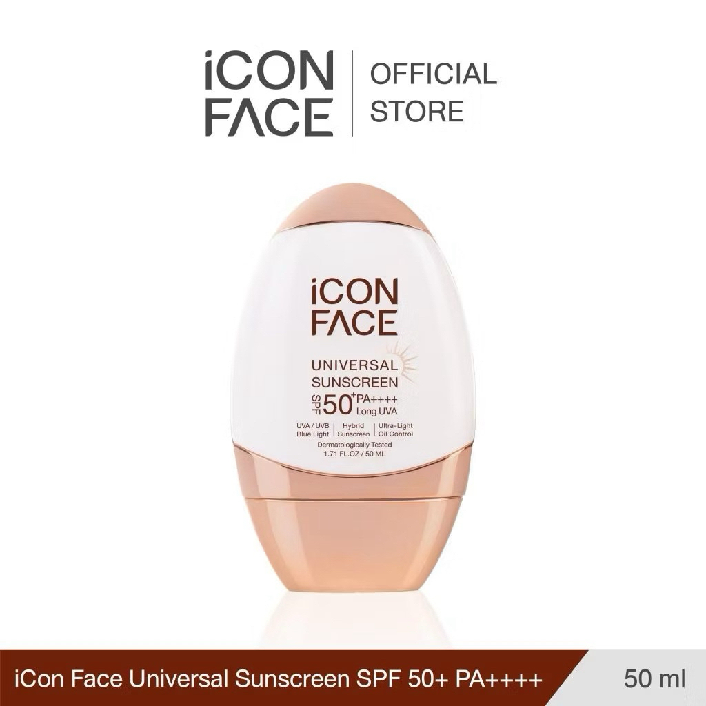 📌มีส่งด่วน พร้อมส่ง iCon Face Universal Sunscreen SPF 50+ PA+++